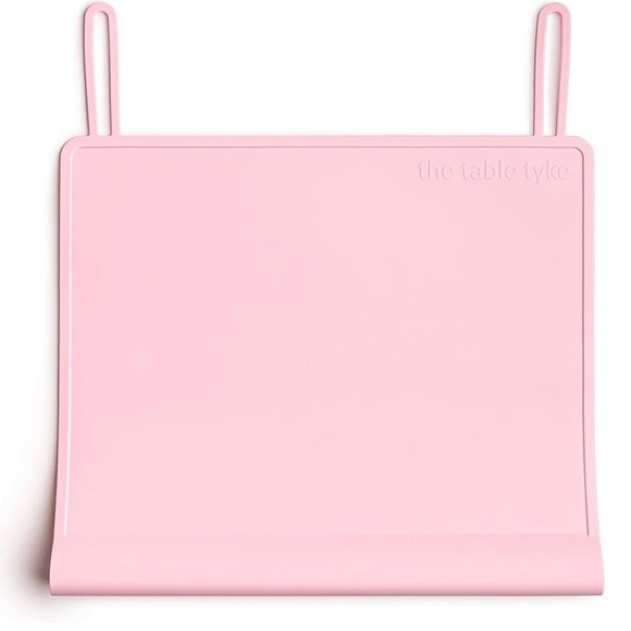 NWT in Box Table Tyke Roll Up Silicone Dining Mat Ballerina Pink - Picture 1 of 8